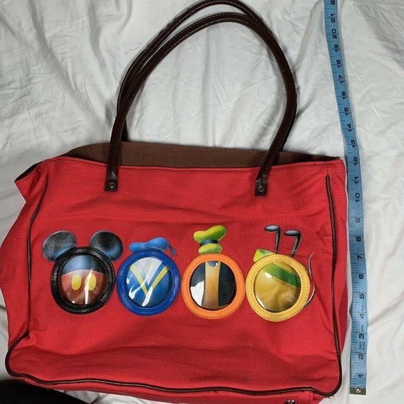Disney Shopping Picture Travel Canvas Tote - Picture 5 of 12